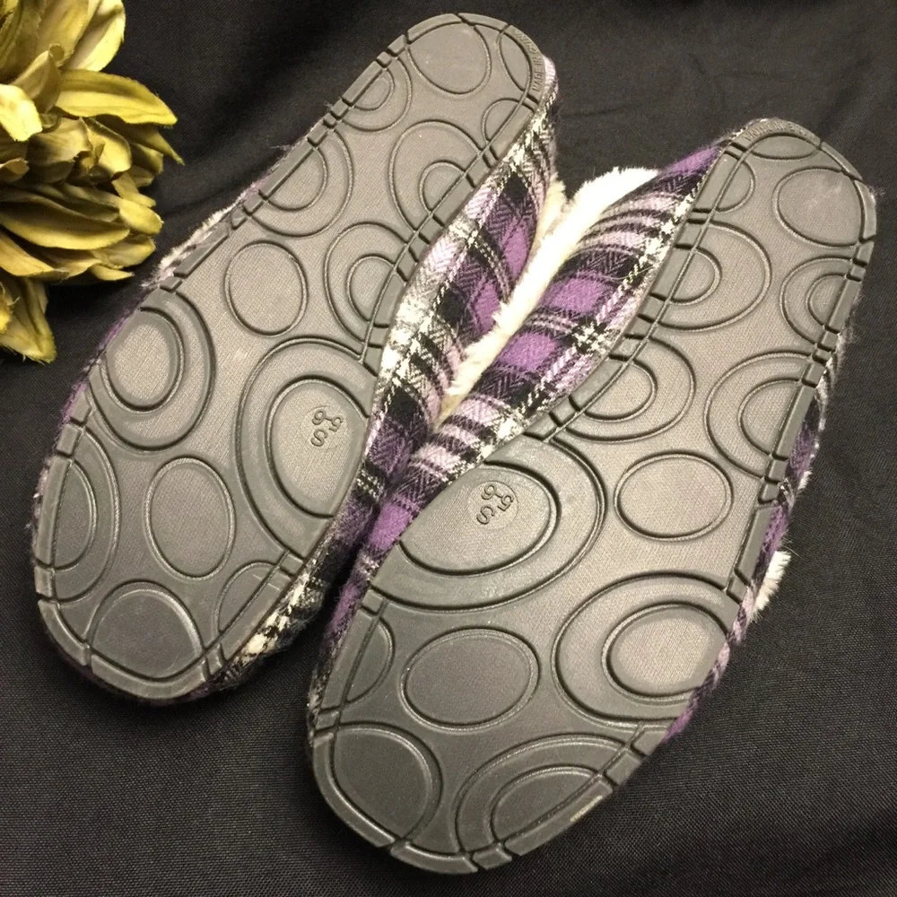 Sierra Purple/Black-Moccasins,‎ Size:5-6 Youth